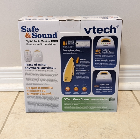 Safe & Sound Audio Baby Monitor - Picture 3 of 4